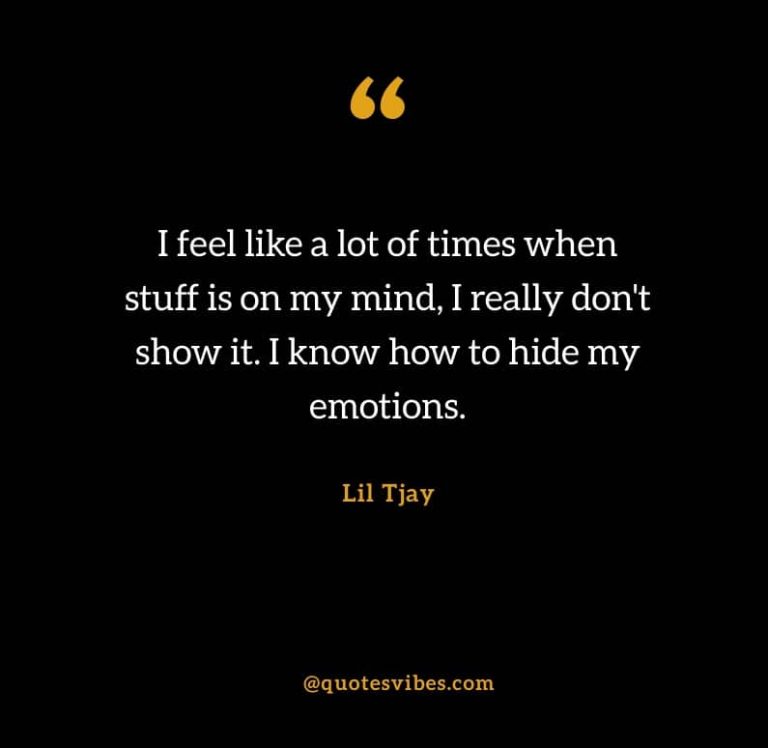 Top 40 Lil Tjay Quotes, Song Lyrics About Love And Life