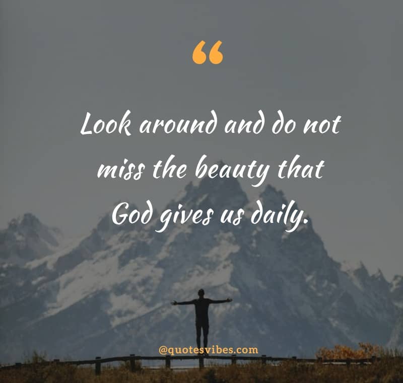 50 God's Beauty Quotes To Inspire You Every Morning