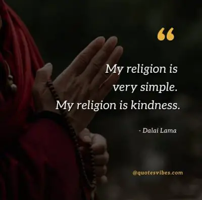 Dalai Lama quotes On Kindness
