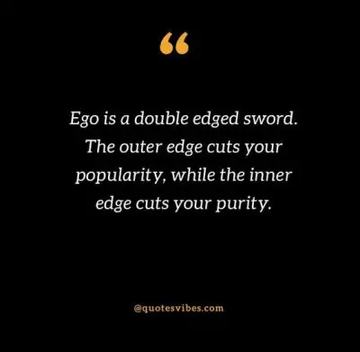 Double Edged Sword Life Quotes