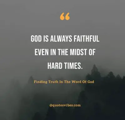 God Is Faithful Quotes Wallpaper
