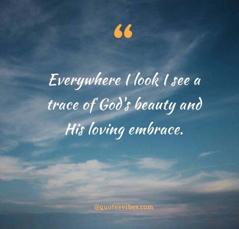 50 God's Beauty Quotes To Inspire You Every Morning