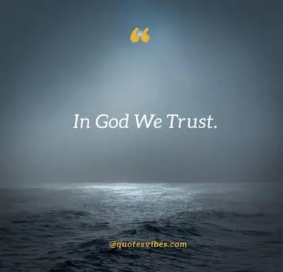 In God We Trust Quotes