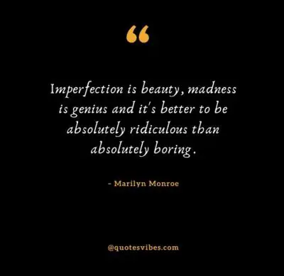 Perfectly Imperfect Quotes Marilyn Monroe