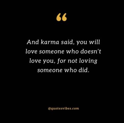 Relationship Karma Quotes