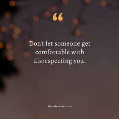 No Respect Relationship Quotes
